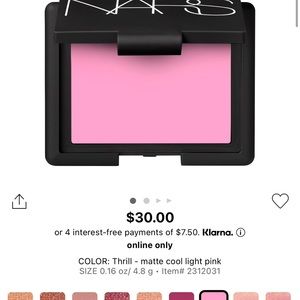 Nars blush